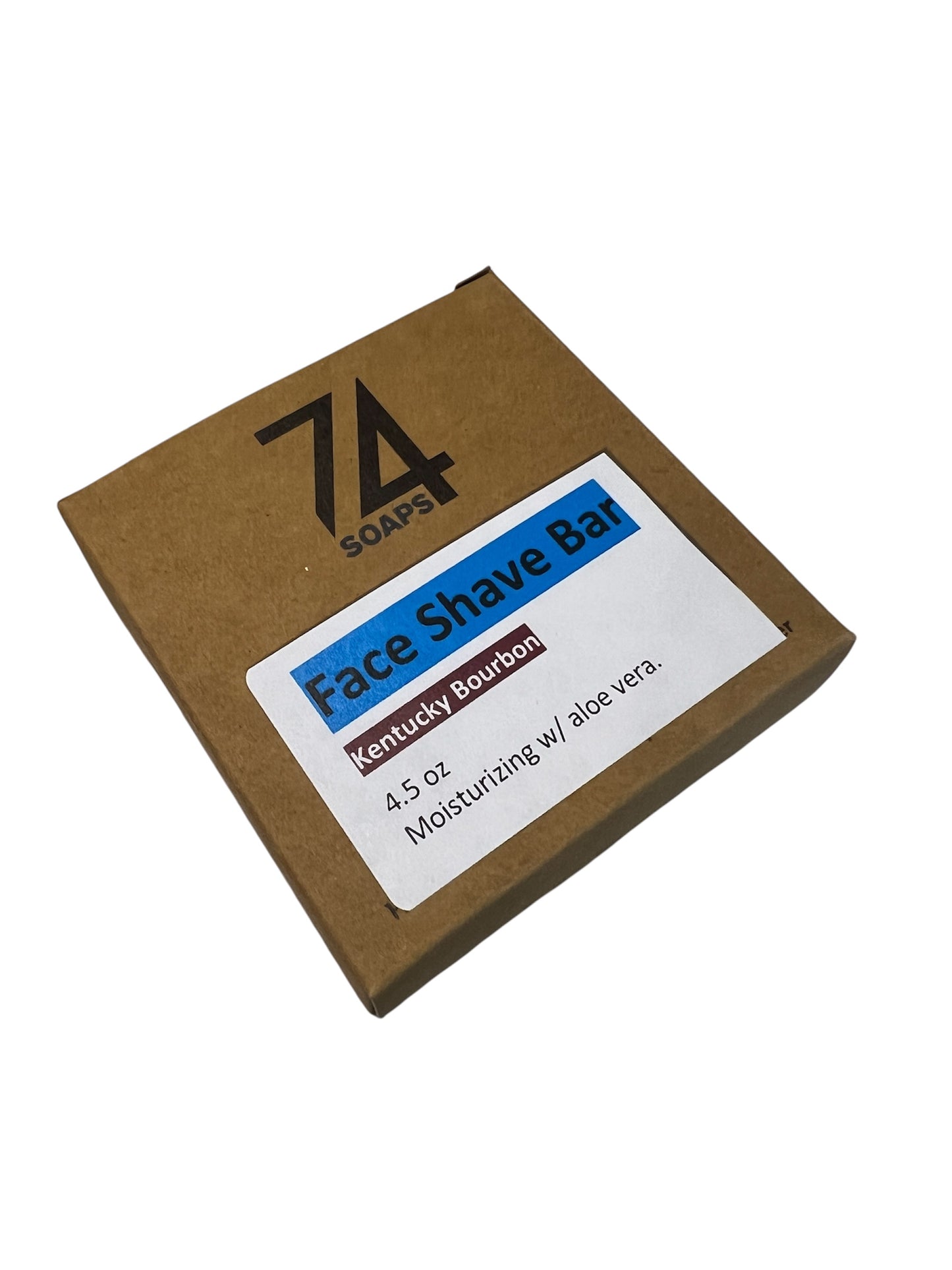FACE SHAVE BAR w/ Aloe - Kentucky Bourbon